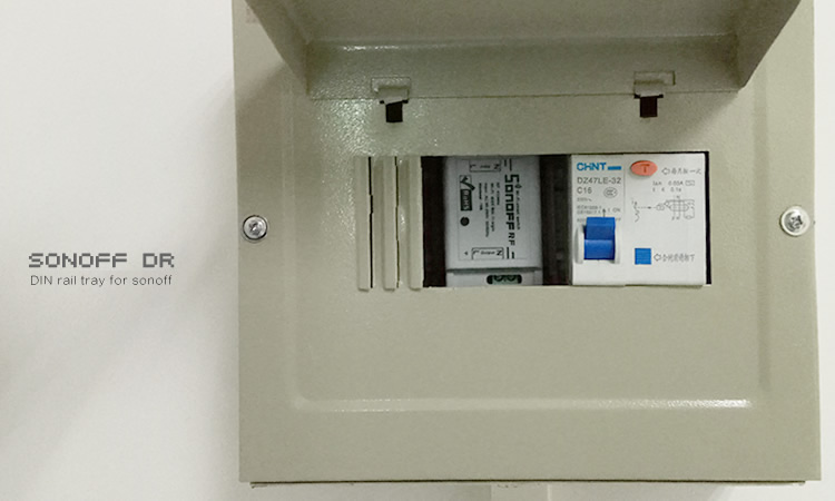 Sonoff DR- Sonoff DIN Rail Tray Mount Switch Switchboard Sonoff DR- Sonoff DIN Rail Tray Mount Switch Switchboard