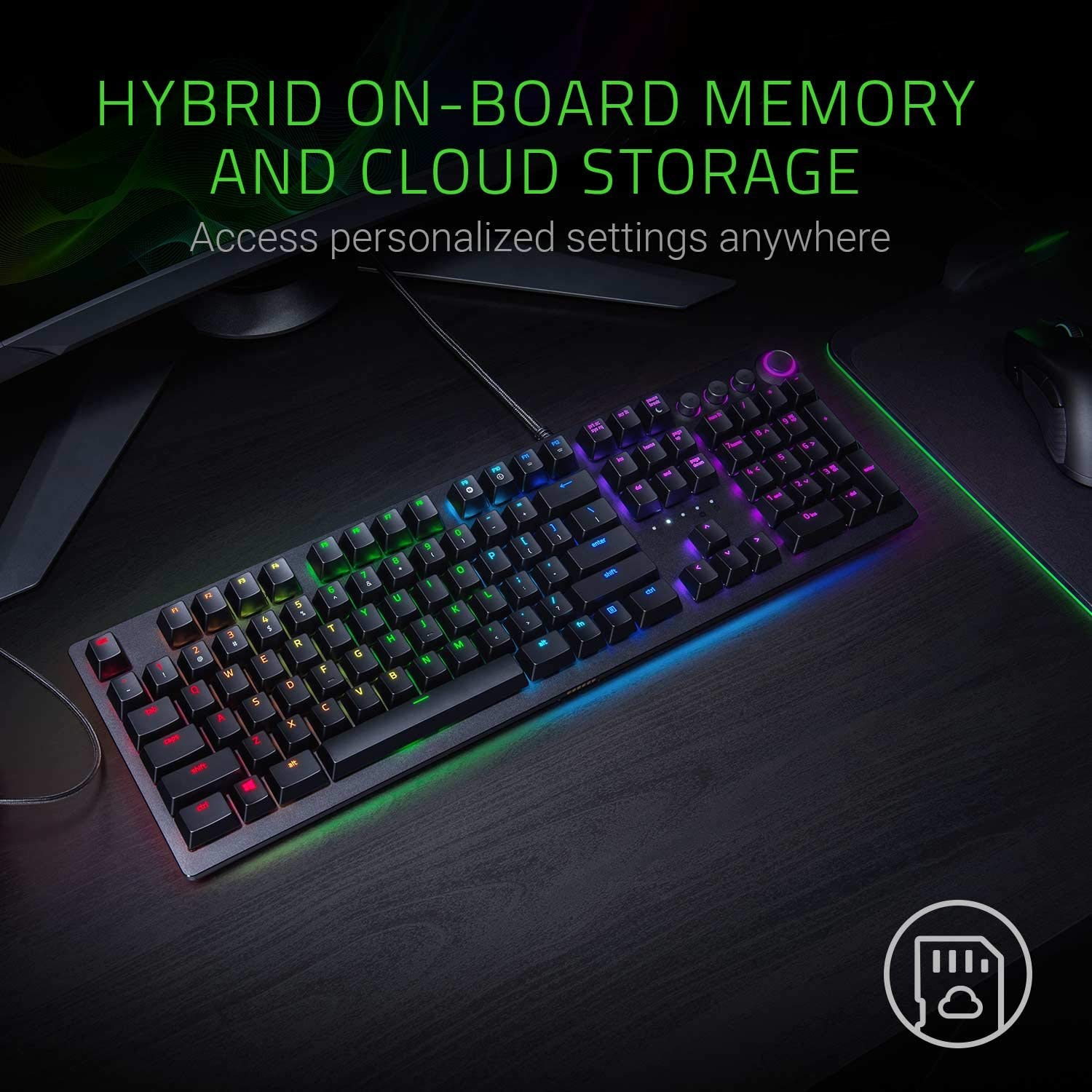 Razer Mamba Hybrid on-board memory and cloud storage Razer Mamba Hybrid on-board memory and cloud storage