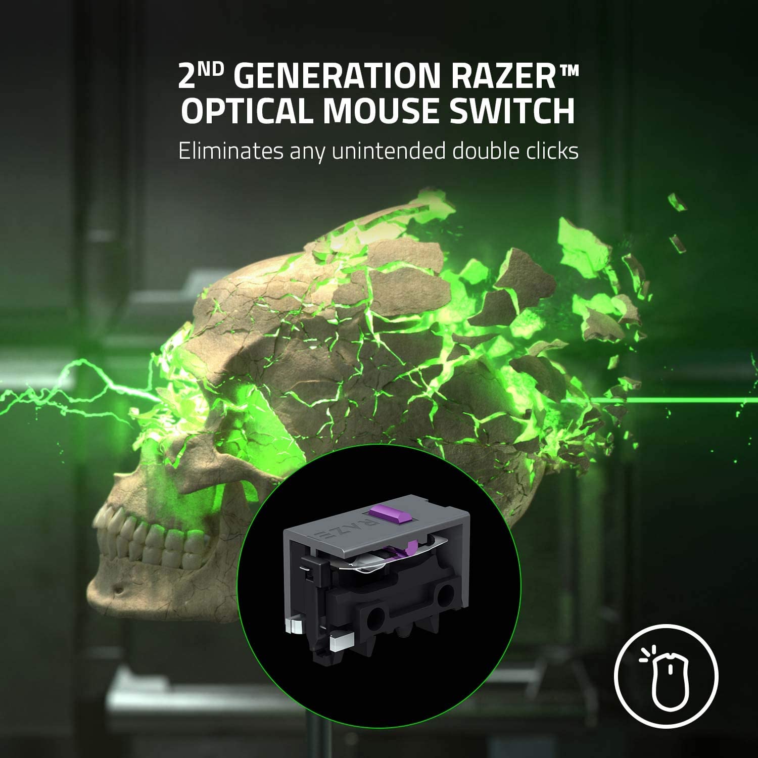 Razer DeathAdder v2 Pro Wireless Gaming Mouse 2nd generation optical mouse switch