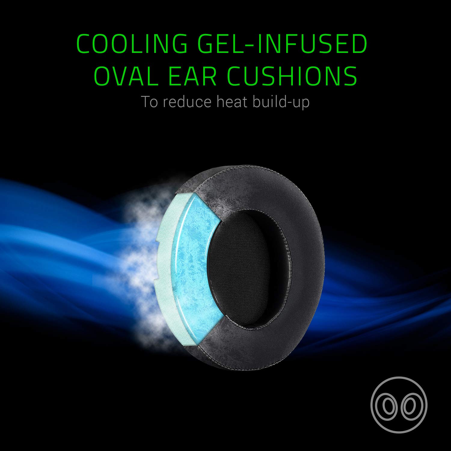 Razer Kraken for Console Cooling Gel-Infused Cushions