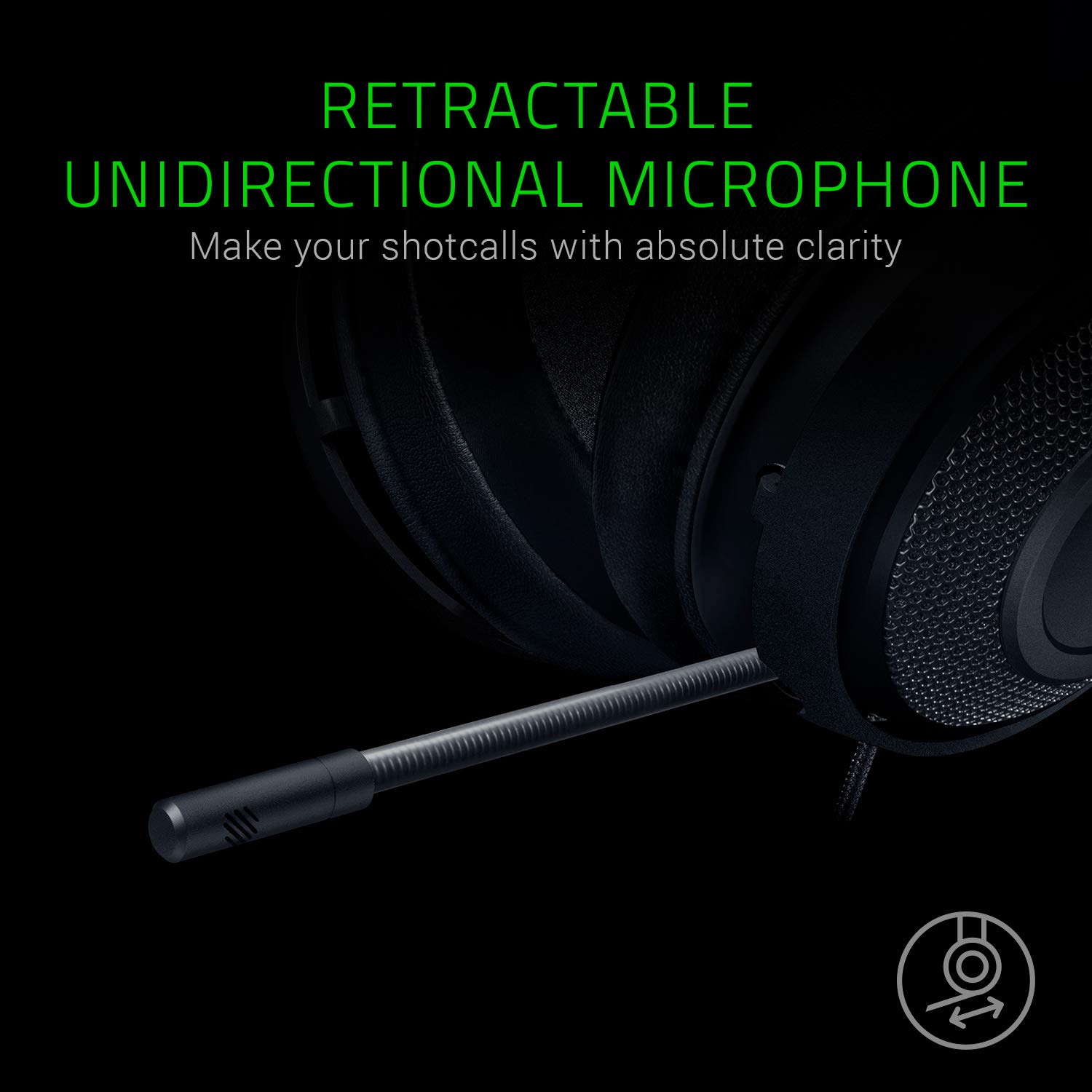 Razer Kraken for Console Retractable Microphone