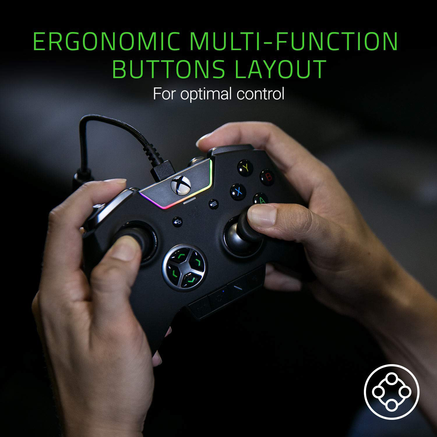 Razer Wolverine TE Ergonomic Multi Function Buttons